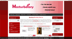 Desktop Screenshot of masturbatory.cz